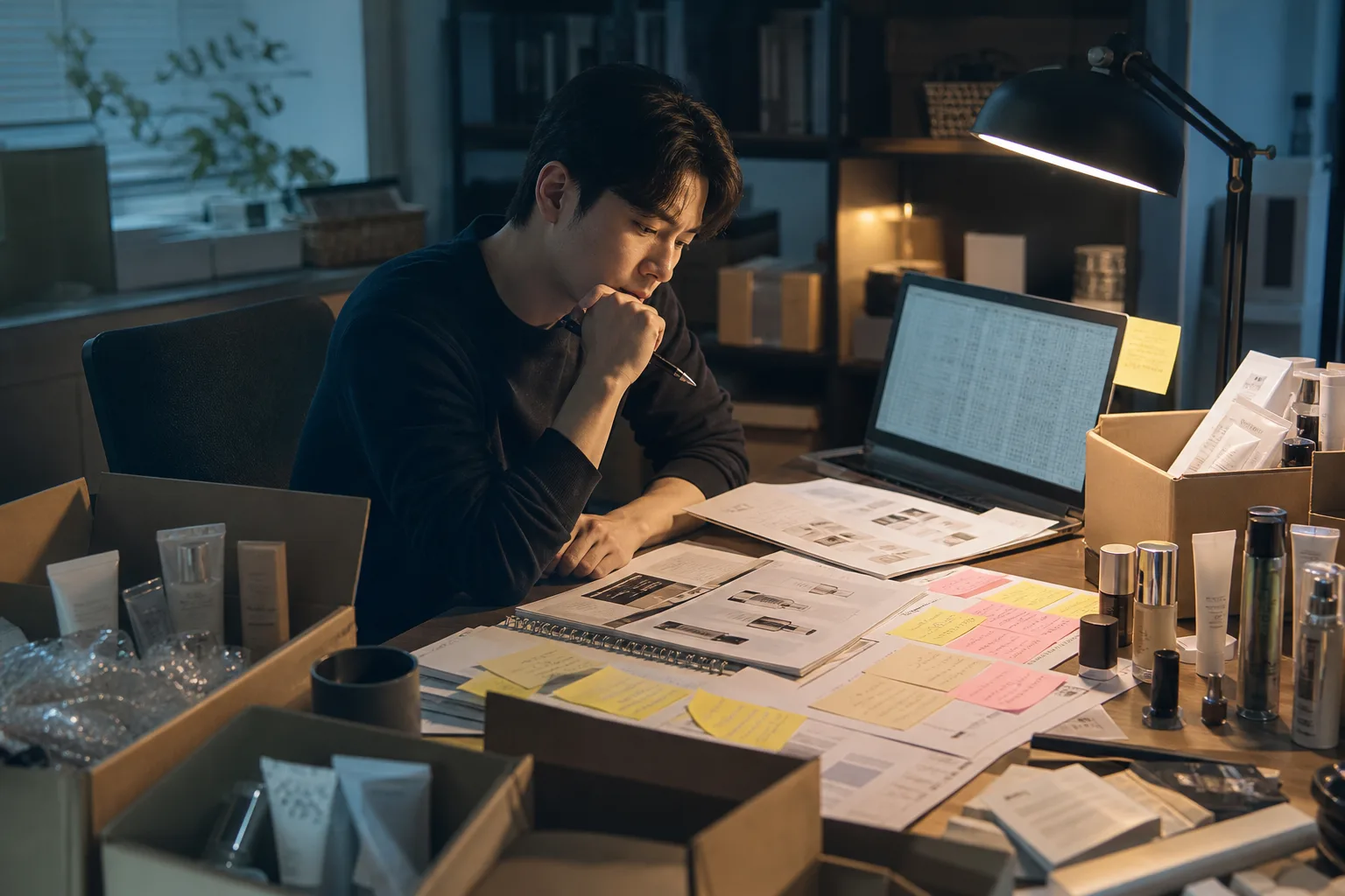 샘플과 채널 목록 앞에서 맞는 SNS 셀러를 찾는 공급자
